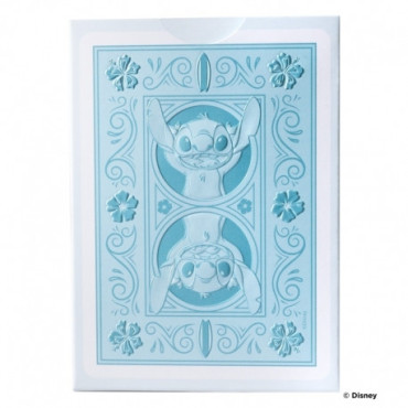 Naipes Mágicos Disney: Aventuras con Stitch & Angel - 54 Cartas Bicycle de Calidad Premium para Niños y Coleccionistas - Diversi