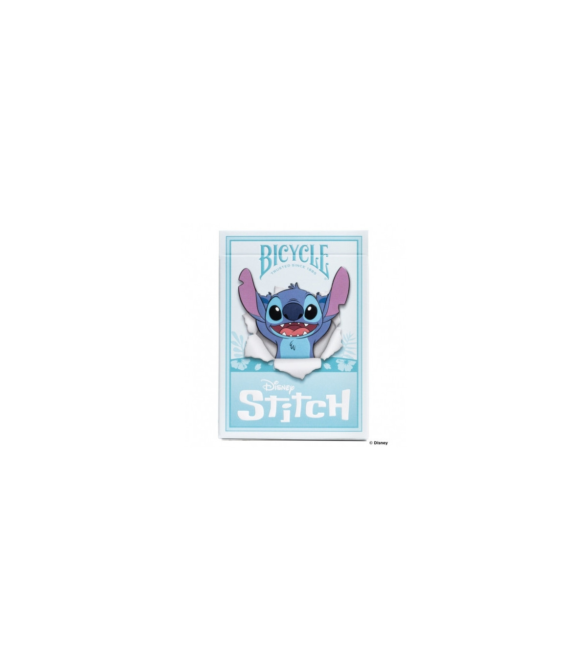 Naipes Mágicos Disney: Aventuras con Stitch & Angel - 54 Cartas Bicycle de Calidad Premium para Niños y Coleccionistas - Diversi