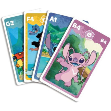 Baraja Mágica Disney Stitch: 4 Juegos Divertidos en 1 para Niños - ¡Diversión y aprendizaje garantizados con el querido Stitch e