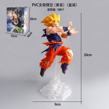 Goku Super Guerrero de Acción 22cm - ¡Imaginación y Aventuras Épicas para Niños!