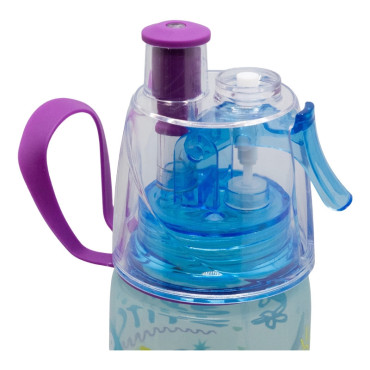 Aqua Aventuras con Stitch - Botella Spray Infantil 575 ml Sin BPA | Diversión y Hidratación Segura para Niños - Albithinia.com