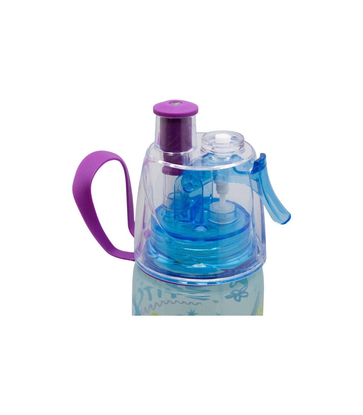 Aqua Aventuras con Stitch - Botella Spray Infantil 575 ml Sin BPA | Diversión y Hidratación Segura para Niños - Albithinia.com