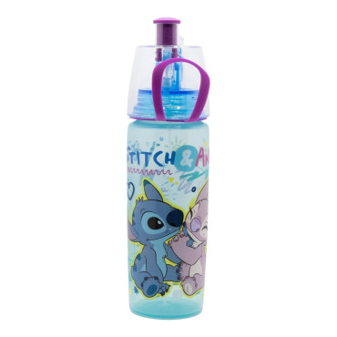 Aqua Aventuras con Stitch - Botella Spray Infantil 575 ml Sin BPA | Diversión y Hidratación Segura para Niños - Albithinia.com