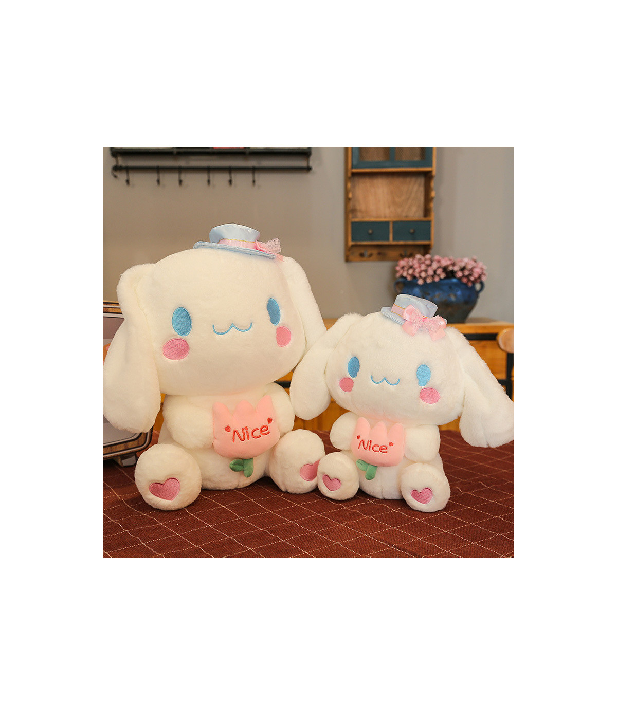 Peluche Cinnamoroll | Bello y Adorable | 25, 30, 40 cm nice corazón