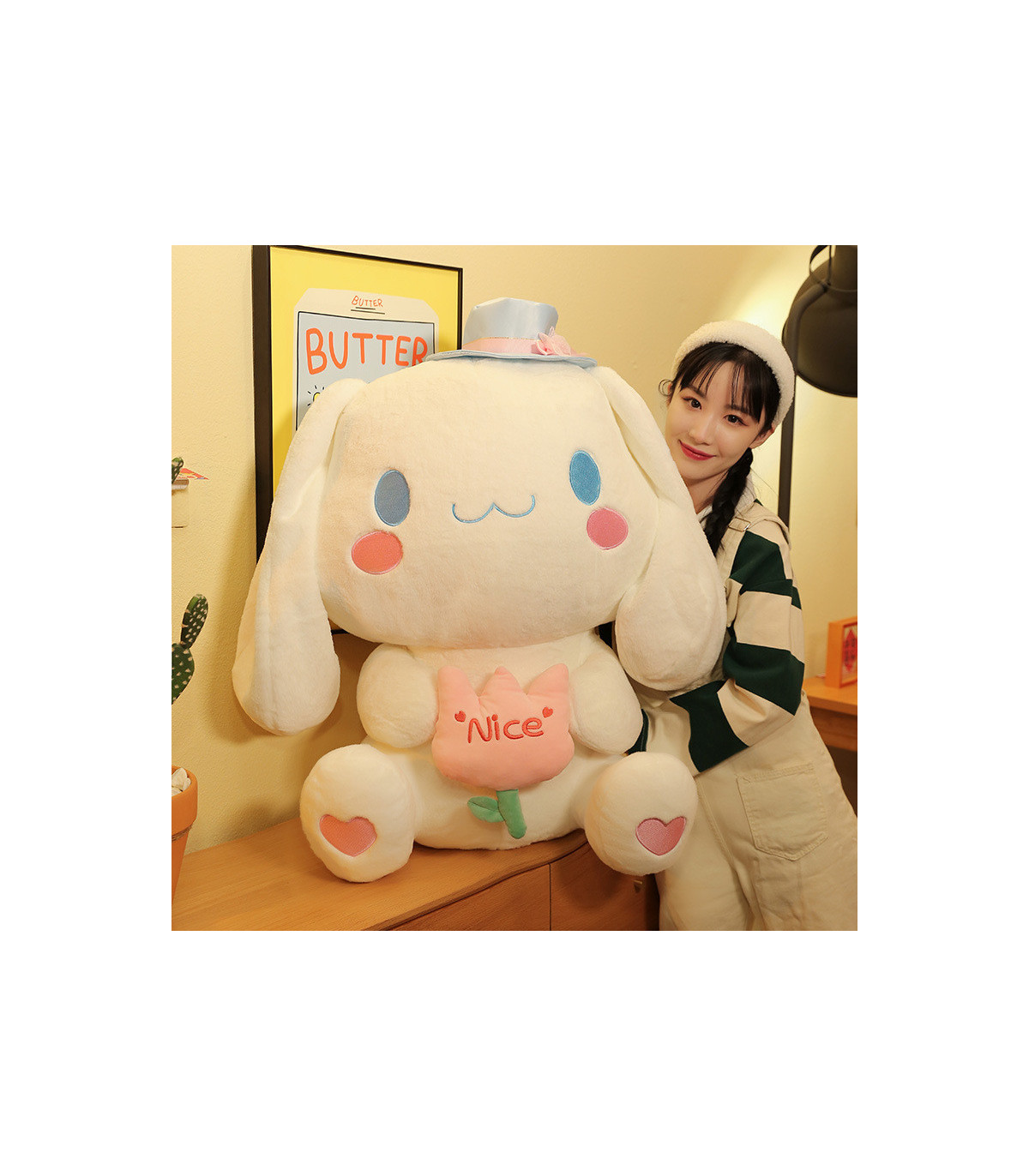 Peluche Cinnamoroll | Bello y Adorable | 25, 30, 40 cm nice corazón