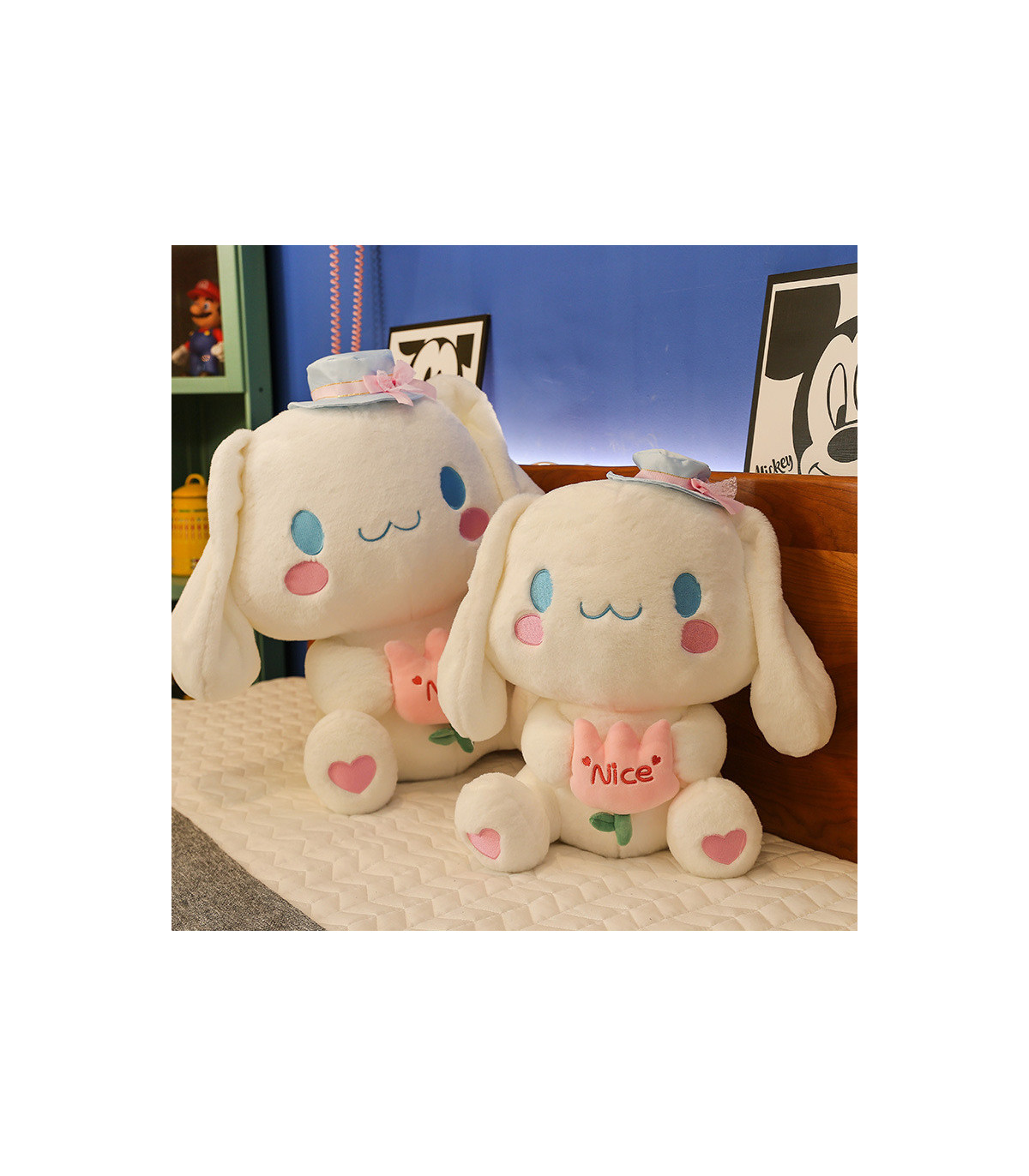 Peluche Cinnamoroll | Bello y Adorable | 25, 30, 40 cm nice corazón