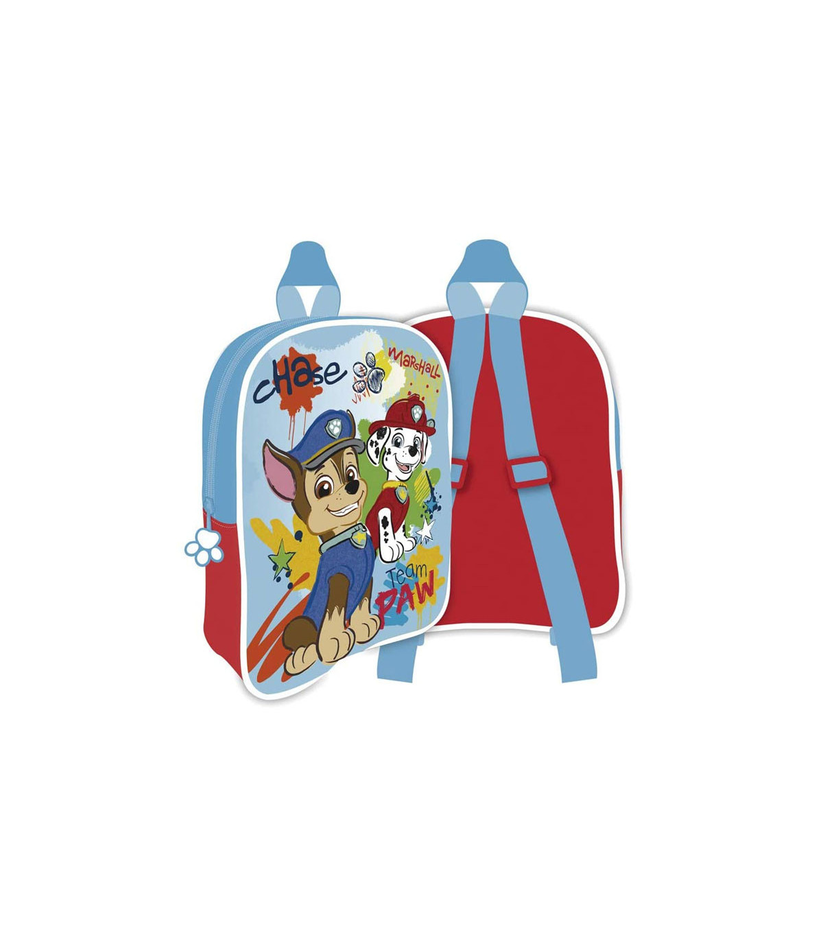 Mochila Paw Patrol Chase & Marshall 30cm – ¡Aventuras Garantizadas! | Albithinia.com