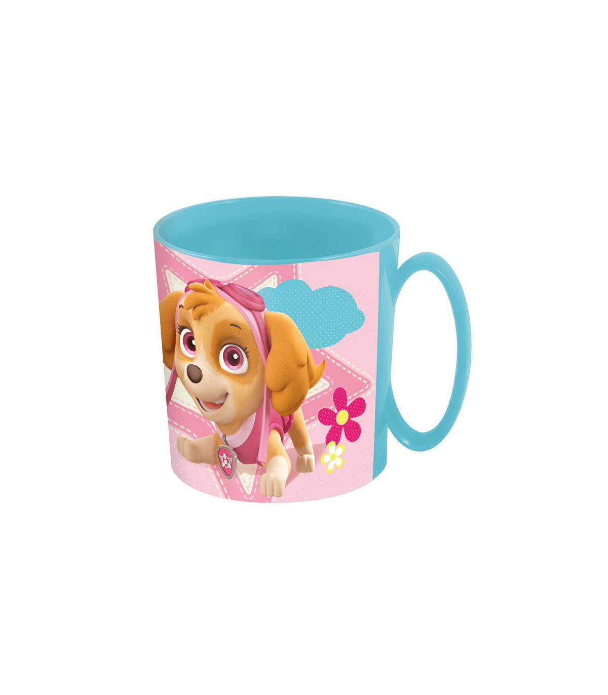 Súper Taza Aventuras Paw Patrol Chica 350ml - ¡La taza perfecta para vivir aventuras diarias con tus heroínas favoritas! BPA Fre