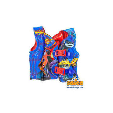 Chaleco Flotador Blaze & Monster Machines 40x31cm - Aventura y Seguridad para Niños | Albithinia.com