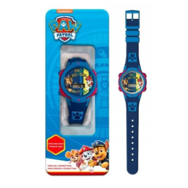 Reloj Paw Patrol: Tiempo de Rescate | Aventura y Aprendizaje | Sonidos y Luces | Ideal para Pequeños Héroes | Albithinia.com