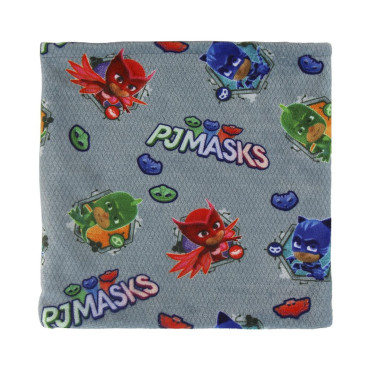 Abrigo Mágico PJ Masks - Buff Térmico Gris: ¡Mantén a tus Pequeños Héroes Abrigados! - Material Suave y Cálido - ¡Desata la Aven