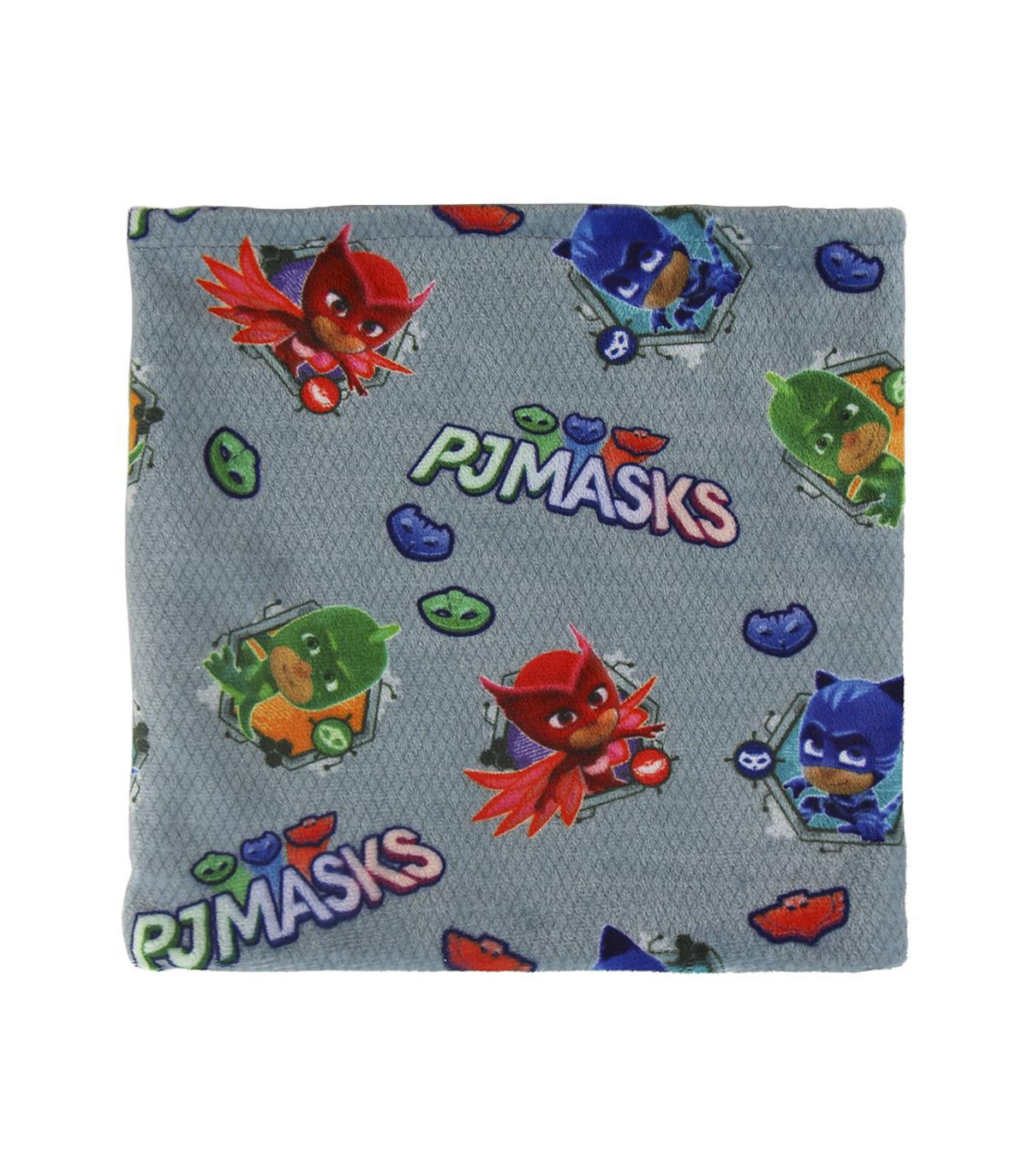 Abrigo Mágico PJ Masks - Buff Térmico Gris: ¡Mantén a tus Pequeños Héroes Abrigados! - Material Suave y Cálido - ¡Desata la Aven