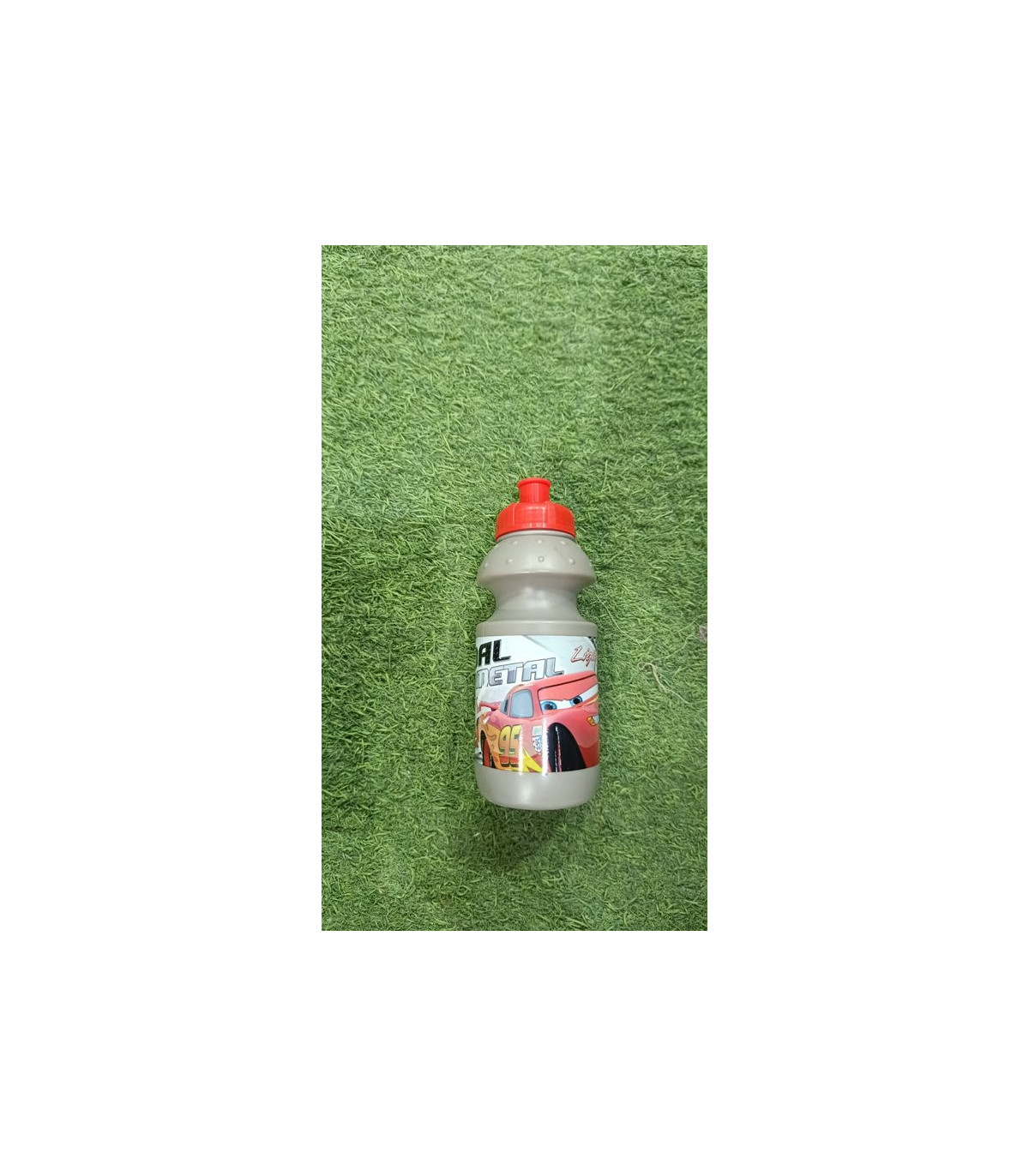 Cantimplora Mágica Rayo McQueen 400ml - Hidratación Divertida para Niños | Disney Pixar Cars | Diseño Ergonómico Antigoteo | Mat