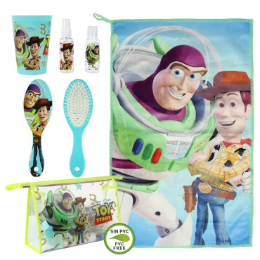 Descubre el Neceser Aventuras de Woody y Buzz - Viaja con la Magia de Toy Story. Perfecto para exploradores en familia, combina