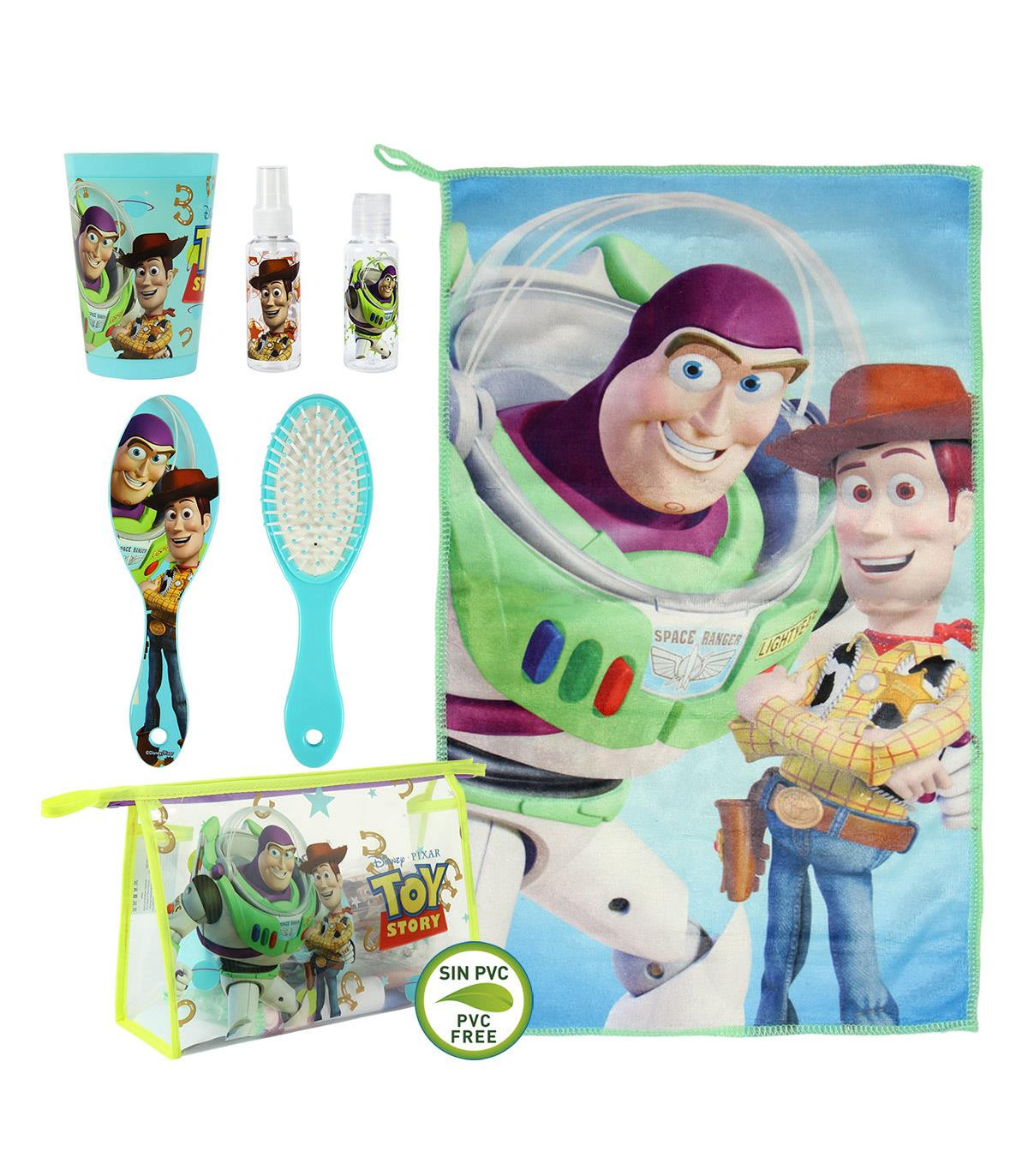 Descubre el Neceser Aventuras de Woody y Buzz - Viaja con la Magia de Toy Story. Perfecto para exploradores en familia, combina