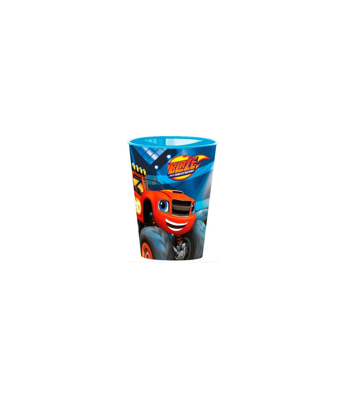 Vaso Infantil Aventuras con Blaze 26 cl - ¡Cada sorbo una carrera de diversión! | Seguridad & Creatividad para tus hijos en Albi