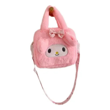 Bolso Peluche Encantado de My Melody - Suave y Esponjoso Acompañante de Aventuras para Niños | Compra Ahora en Albithinia.com