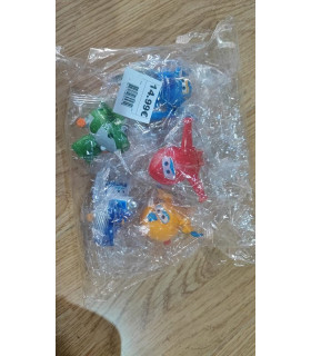 Set de Aviones de Rescate Super Wings: ¡Vuela en Aventuras Ilimitadas y Despierta su Imaginación! Ideal para Pequeños Superhéroe