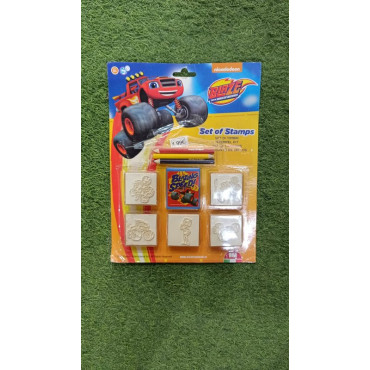 Set Creativo Blaze y los Monster Machines - Inspira a tus pequeños con aventuras artísticas y desarrolla habilidades motoras en