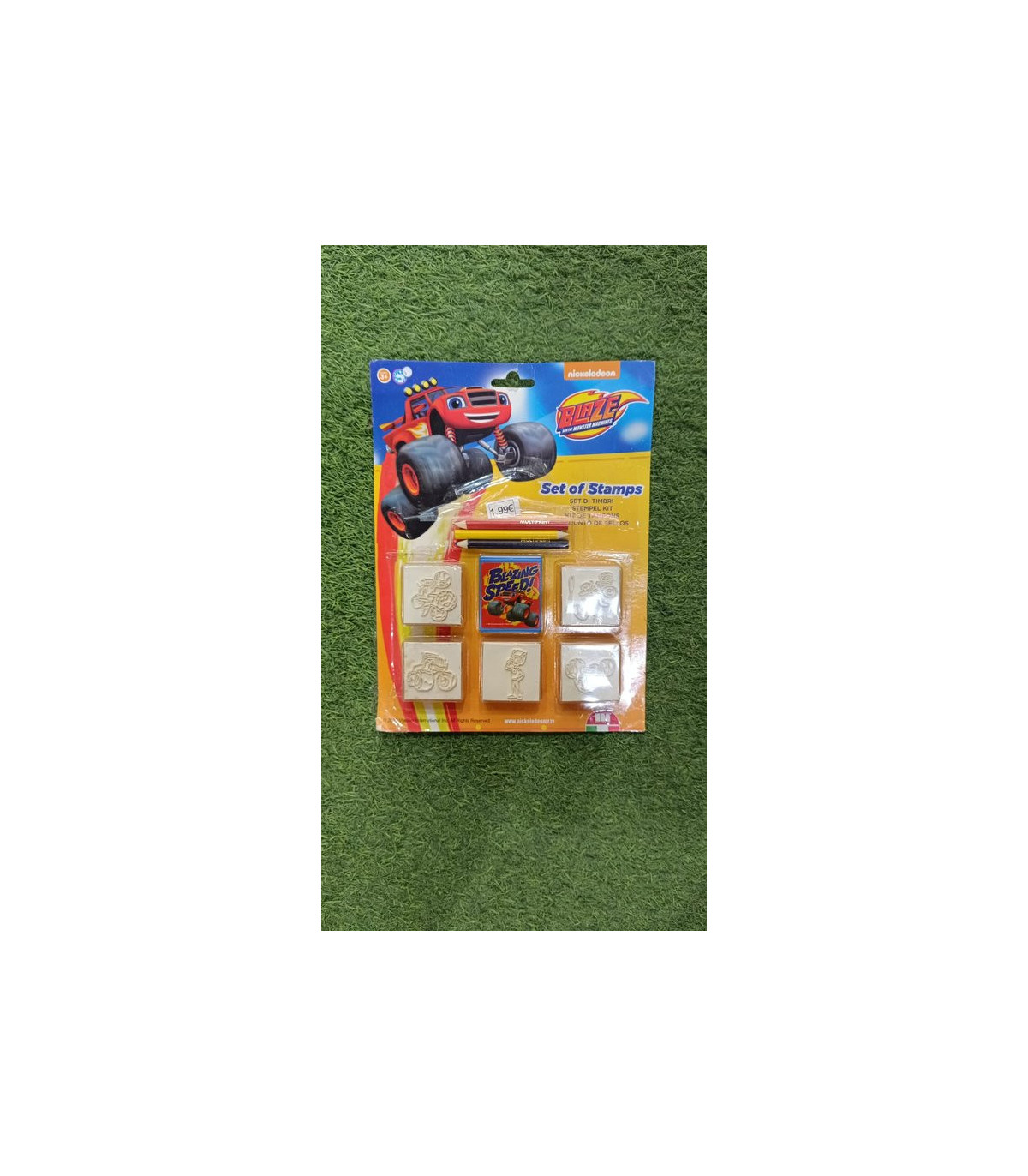 Set Creativo Blaze y los Monster Machines - Inspira a tus pequeños con aventuras artísticas y desarrolla habilidades motoras en