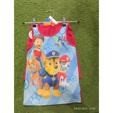 Conjunto "Aventuras de Verano con la Patrulla Canina" para Niños - Comodidad, Estilo y Diversión Veraniega - Ideal para Fans de