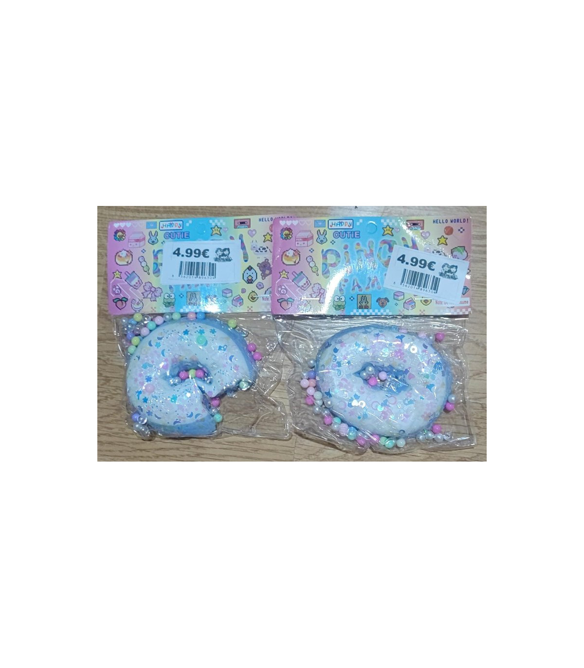 Delicioso Squishy Donut Colorido - Juguete Antiestrés para Niños | Estimula Creatividad y Relajación - Perfecto para Niños Curio