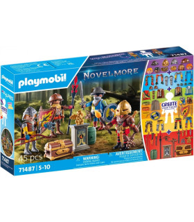 Héroes de Noveldor: Aventuras Épicas Playmobil - Inspira Imaginación y Valores con Este Set Mágico - Detalles Asombrosos para Ju