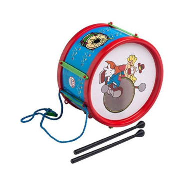 Tambor Payaso de la Alegría 22cm - Despierta su talento musical ☀️ | Juego + Creatividad con Baritas Incluidas 🎶 | Perfecto para
