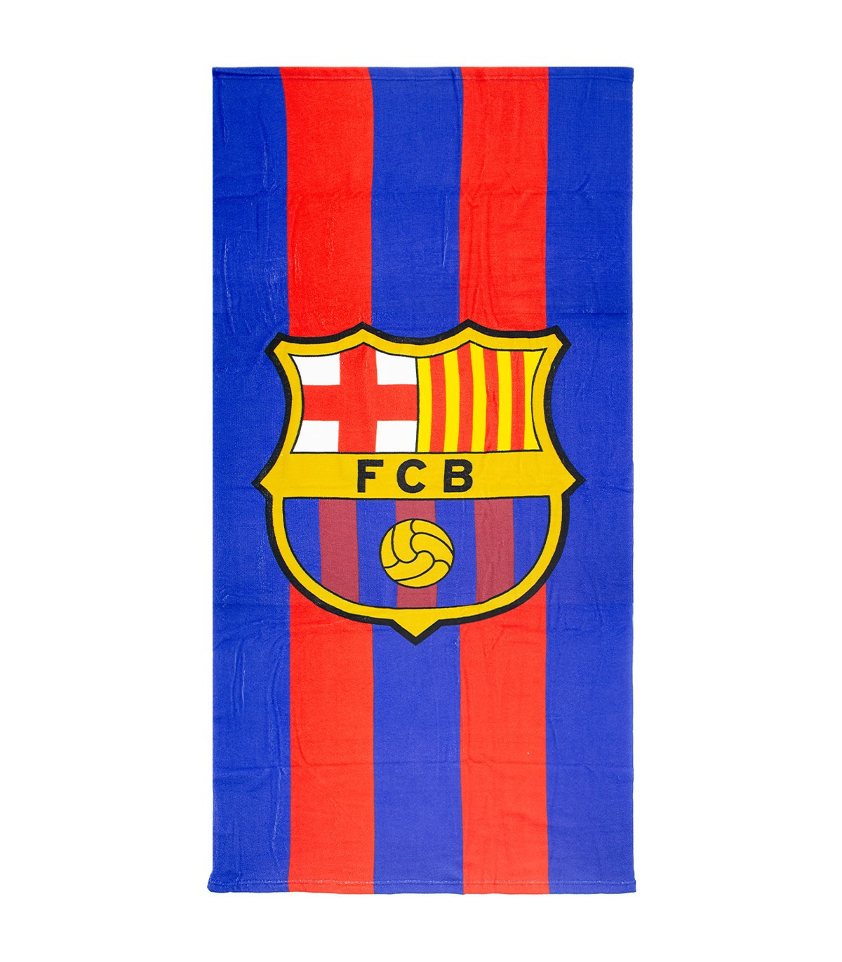 Toalla de Campeones: Escudo del Barça para Peques | Abrazos Azulgranas en la Playa ☀️ | Albithinia.com