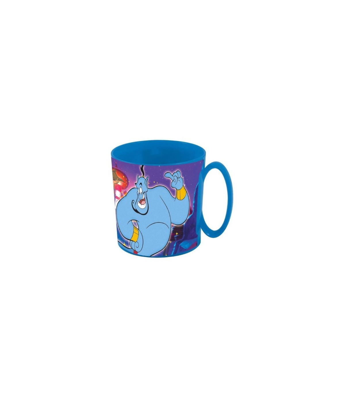 Magia de Aladdin: Taza Infantil Apta Microondas - Imaginación y Aventuras Diarias para tus Pequeños | Albithinia.com
