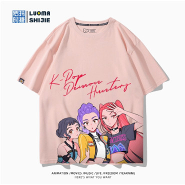 Camiseta Oficial de Kpop Demon Hunters - Colección Exclusiva