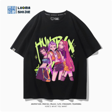 Camiseta Oficial de Kpop Demon Hunters - Colección Exclusiva