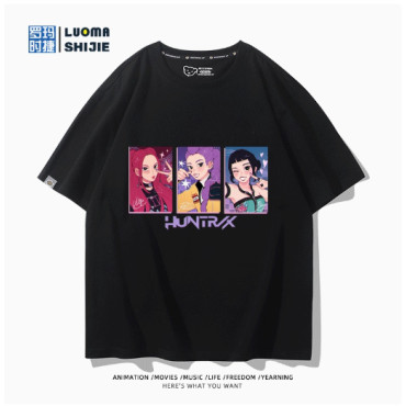 Camiseta Oficial de Kpop Demon Hunters - Colección Exclusiva