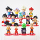 lote de 13  figuras Dragon Ball Z Figures Son Goku Gohan Goten Vegeta Trunks Bulma Pan Chichi Piccolo Krillin Anime