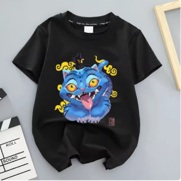 Camiseta Demon Hunter Girls Group K-Pop para niños - ¡Estilo Idol y Anime!
