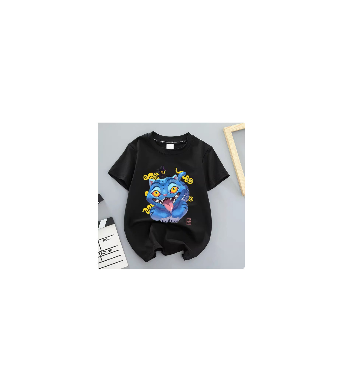 Camiseta Demon Hunter Girls Group K-Pop para niños - ¡Estilo Idol y Anime!