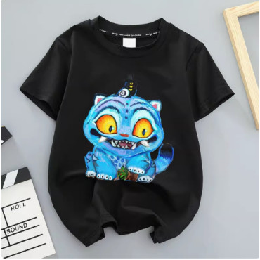 Camiseta Demon Hunter Girls Group K-Pop para niños - ¡Estilo Idol y Anime!