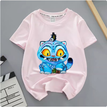 Camiseta Demon Hunter Girls Group K-Pop para niños - ¡Estilo Idol y Anime!