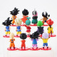 lote de 13  figuras Dragon Ball Z Figures Son Goku Gohan Goten Vegeta Trunks Bulma Pan Chichi Piccolo Krillin Anime