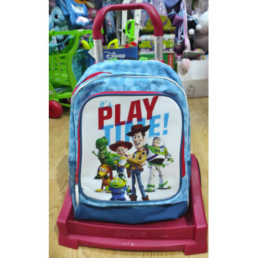 Mochila Evolutiva "Aventura Toy Story" - Carro Desmontable, Espacios Organizados y Diseño Inspirador para Pequeños Exploradores