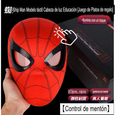 Máscara electrónica de Spider Man: El Héroe de Nueva York con luces y más