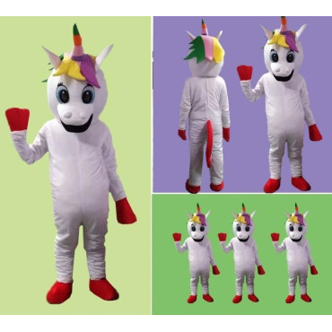 disfraz de peluche unicornio para adultos