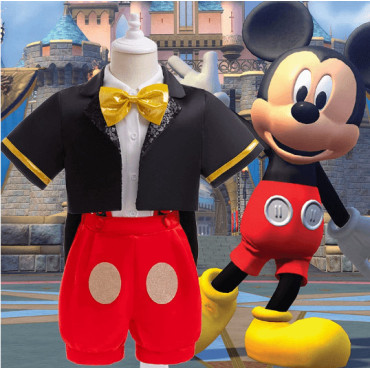 Disfraz de Mickey Mouse | Cosplay para Halloween y Carnaval | Traje y Orejas