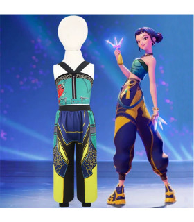 Cosplay Zoey K-Pop Demon Hunter | Traje de Actuación y Combate