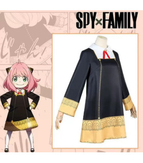 Cosplay Anya Forger Spy x Family | Uniforme Eden y Tocado de Cuernos