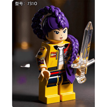 Figuras Armables Kpop Demon Hunters | Bloques Coleccionables Huntrix