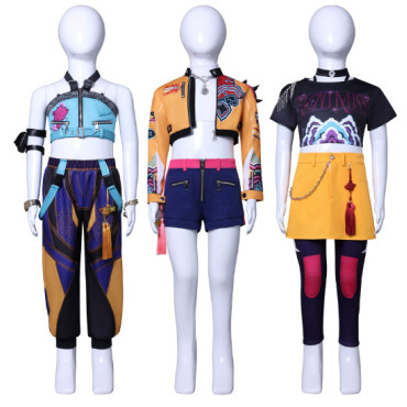 Disfraz Kpop Demon Hunters | Cosplay Premium Huntrix Rumi Zoey Mira