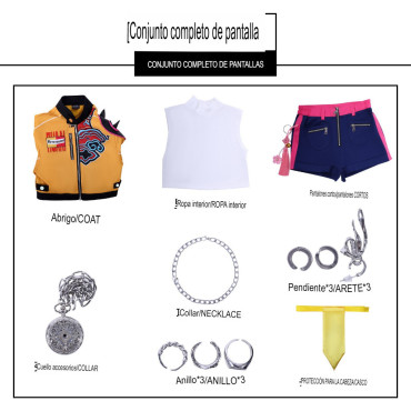 Disfraz Kpop Demon Hunters | Cosplay Premium Huntrix Rumi Zoey Mira