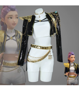 Cosplay Adulto Huntrix Kpop Demon Hunters | Traje Rumi Zoey Mira Premium