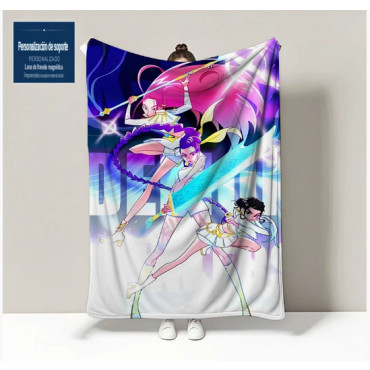 Toalla Oficial Huntrix Kpop Demon Hunters | Diseño Rumi Zoey Mira | Microfibra de Alta Absorción